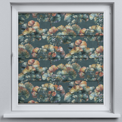 Store romain plissé Sicile dans la collection Botanic Viscose, Tissu: 145-24