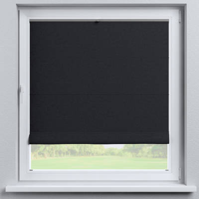 Store romain plissé Sicile dans la collection Blackout Double, Tissu: 272-17