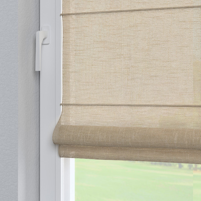 Top Down Bottom Up Roman blind Sicily in collection Lino Terra, fabric: 145-48