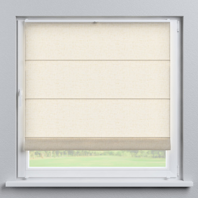 Top Down Bottom Up Roman blind Sicily in collection Natural Touch, fabric: 128-17