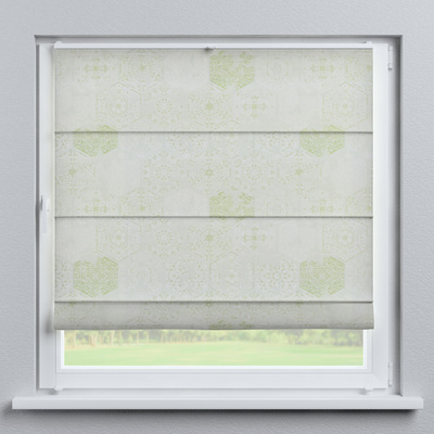 Top Down Bottom Up Roman blind Sicily in collection Secret Garden, fabric: 144-86
