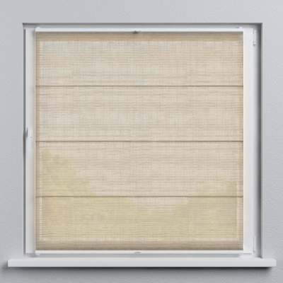 Flexibles Raffrollo Sizilien von der Kollektion Lino Terra, Stoff: 145-48