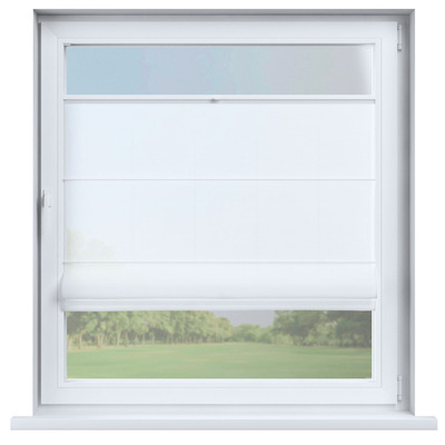 Top Down Bottom Up Roman blind Sicily in collection Voile, fabric: 900-00