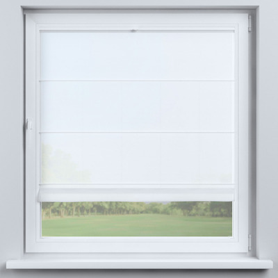 Top Down Bottom Up Roman blind Sicily in collection Voile, fabric: 900-00