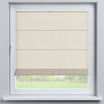 Top Down Bottom Up Roman blind Sicily in collection Natural Touch, fabric: 128-17