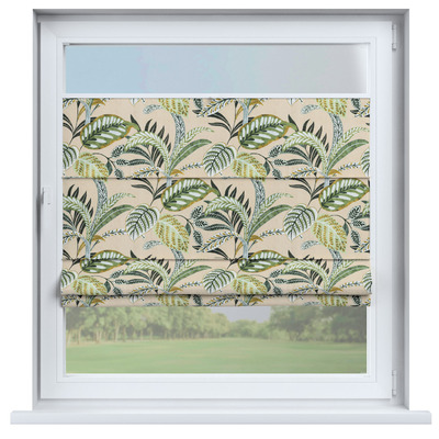 Top Down Bottom Up Roman blind Sicily in collection Flowers, fabric: 142-96