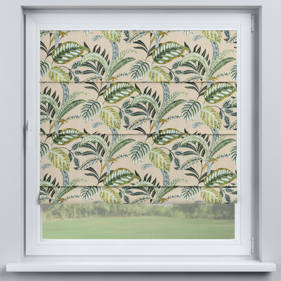 Top Down Bottom Up Roman blind Sicily in collection Flowers, fabric: 142-96