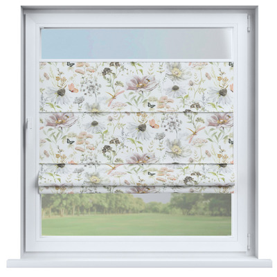 Top Down Bottom Up Roman blind Sicily in collection Gardenia, fabric: 143-96