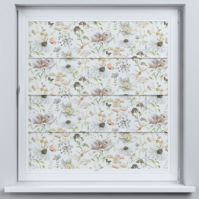 Top Down Bottom Up Roman blind Sicily in collection Gardenia, fabric: 143-96