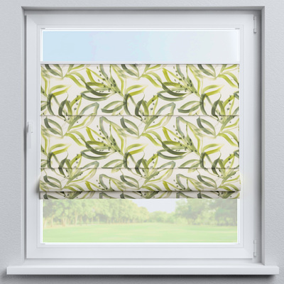 Top Down Bottom Up Roman blind Sicily in collection Gardenia, fabric: 144-89