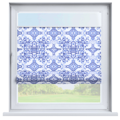Top Down Bottom Up Roman blind Sicily in collection Aria, fabric: 145-17