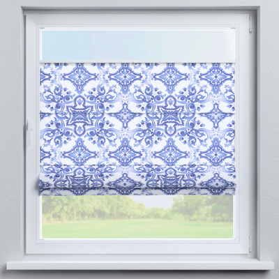 Top Down Bottom Up Roman blind Sicily in collection Aria, fabric: 145-17