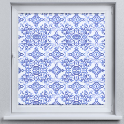 Top Down Bottom Up Roman blind Sicily in collection Aria, fabric: 145-17