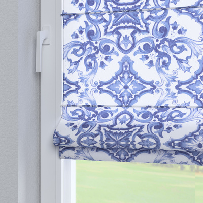 Top Down Bottom Up Roman blind Sicily in collection Aria, fabric: 145-17