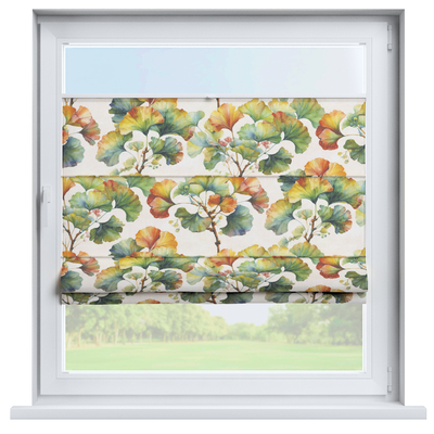 Top Down Bottom Up Roman blind Sicily in collection Botanic Viscose, fabric: 145-18
