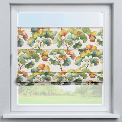 Top Down Bottom Up Roman blind Sicily in collection Botanic Viscose, fabric: 145-18