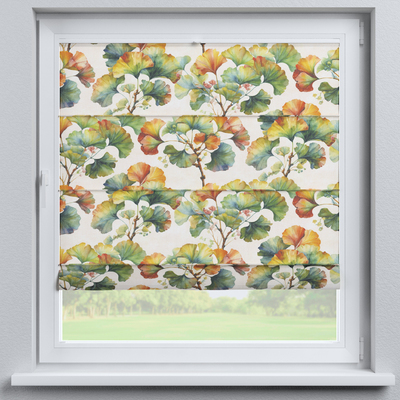 Top Down Bottom Up Roman blind Sicily in collection Botanic Viscose, fabric: 145-18