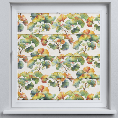 Top Down Bottom Up Roman blind Sicily in collection Botanic Viscose, fabric: 145-18