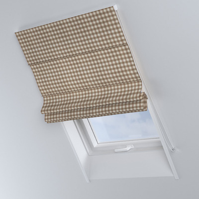 Foldegardin Rimini<br/>Til tagvinduer fra kollektionen Quadro, Stof: 136-06