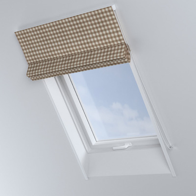 Foldegardin Rimini<br/>Til tagvinduer fra kollektionen Quadro, Stof: 136-06