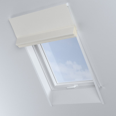 Dachfenster-Raffrollo Rimini von der Kollektion Cotton Panama, Stoff: 702-49