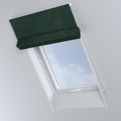 Dachfenster-Raffrollo Rimini von der Kollektion Velvet, Stoff: 704-25