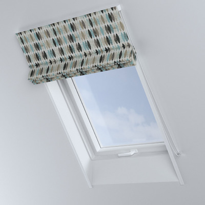 Foldegardin Rimini<br/>Til tagvinduer fra kollektionen Modern, Stof: 141-91