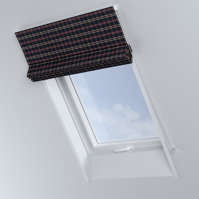 Foldegardin Rimini<br/>Til tagvinduer fra kollektionen Quadro, Stof: 142-68