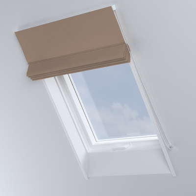 Foldegardin Rimini<br/>Til tagvinduer fra kollektionen Crema, Stof: 144-67