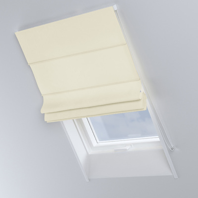 Foldegardin Rimini<br/>Til tagvinduer fra kollektionen Crema, Stof: 144-63