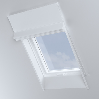 Foldegardin Rimini<br/>Til tagvinduer fra kollektionen Blackout FR Premium, Stof: 269-26
