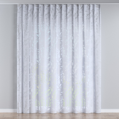 Firana na haczykach flex pojedynczych w kolekcji Natural Touch, tkanina: 128-12