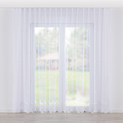 Draperie cu cârlige flex simple