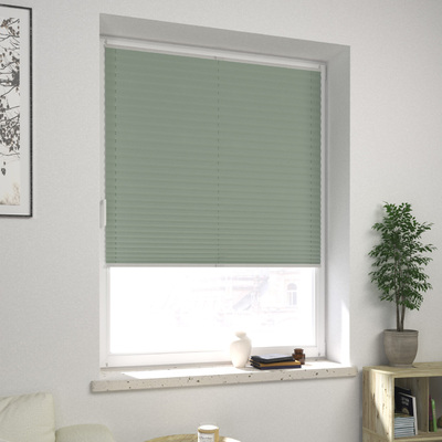 Made-to-measure Harmonica Pleated Blind in collection Blackout – Harmonica pleated blinds, fabric: BLP-60036