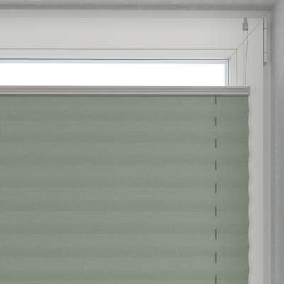 Made-to-measure Harmonica Pleated Blind in collection Blackout – Harmonica pleated blinds, fabric: BLP-60036