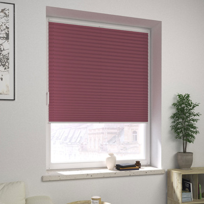 Made-to-measure Harmonica Pleated Blind in collection Blackout – Harmonica pleated blinds, fabric: BLP-7646