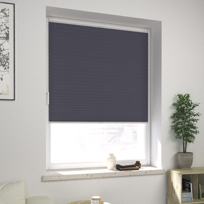 Made-to-measure Harmonica Pleated Blind in collection Blackout – Harmonica pleated blinds, fabric: BLP-7647