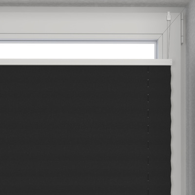 Made-to-measure Harmonica Pleated Blind in collection Blackout – Harmonica pleated blinds, fabric: BLP-104