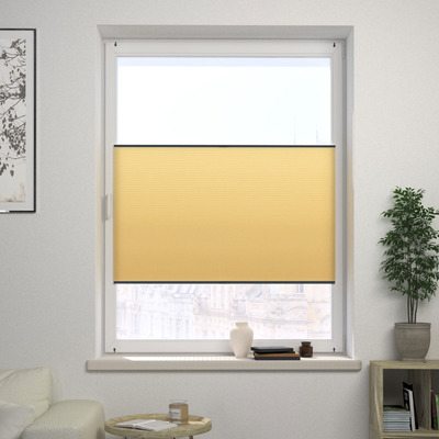 Up and Down Plisségardin Honeycomb fra kolleksjonen Plissé Honeycomb Basic, Stoffets bredde: H-113