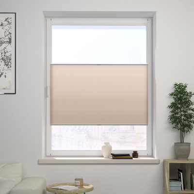 Up and Down Plisségardin Honeycomb fra kolleksjonen Plissé Honeycomb Basic, Stoffets bredde: H-101