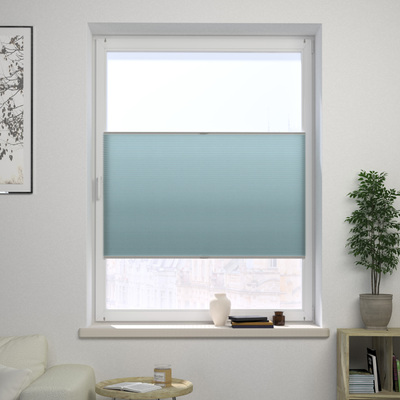 Made-to-measure Honeycomb Pleated Blind in collection Basic – Honeycomb pleated blinds, fabric: H-104