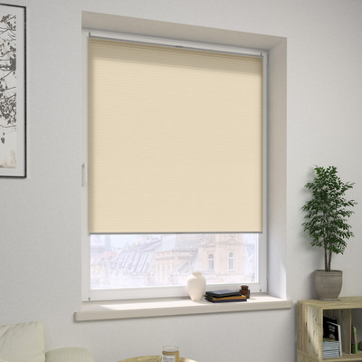 Up and Down Plisségardin Honeycomb fra kolleksjonen Plissé Honeycomb Basic, Stoffets bredde: H-107