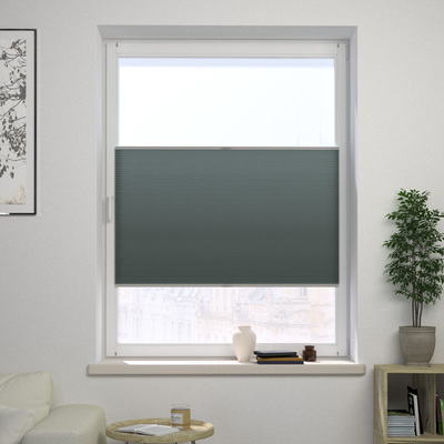 Made-to-measure Honeycomb Pleated Blind in collection Basic – Honeycomb pleated blinds, fabric: H-115