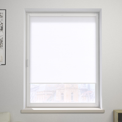 Plisa okienna na wymiar Honeycomb w kolekcji Blackout ALU – plisy Honeycomb, tkanina: HA-107