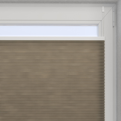 Made-to-measure Honeycomb Pleated Blind in collection Basic – Honeycomb pleated blinds, fabric: H-112