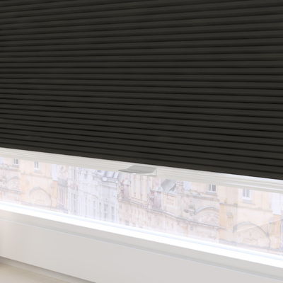 Plisa okienna na wymiar Honeycomb w kolekcji Basic – plisy Honeycomb, tkanina: H-116