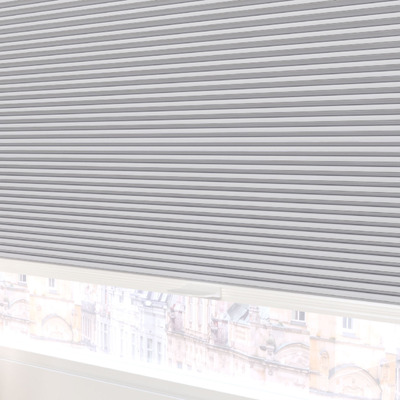 Made-to-measure Honeycomb Pleated Blind in collection Blackout ALU – Honeycomb pleated blinds, fabric: HA-100