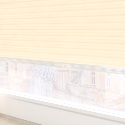 Made-to-measure Honeycomb Pleated Blind in collection Blackout ALU – Honeycomb pleated blinds, fabric: HA-100