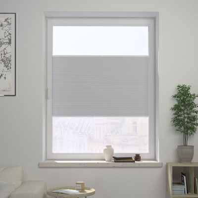 Up and Down Plisségardin Honeycomb fra kollektionen Plissé Honeycomb Blackout, Stof: HA-100