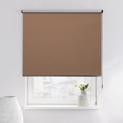 Rullegardiner fra kollektionen Rullegardiner Blackout Silver, Stof: 066